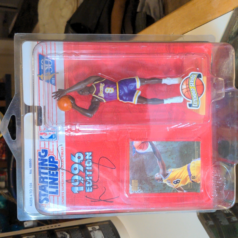 Kone Bryant Autographed Starting Lineup 1996 edition